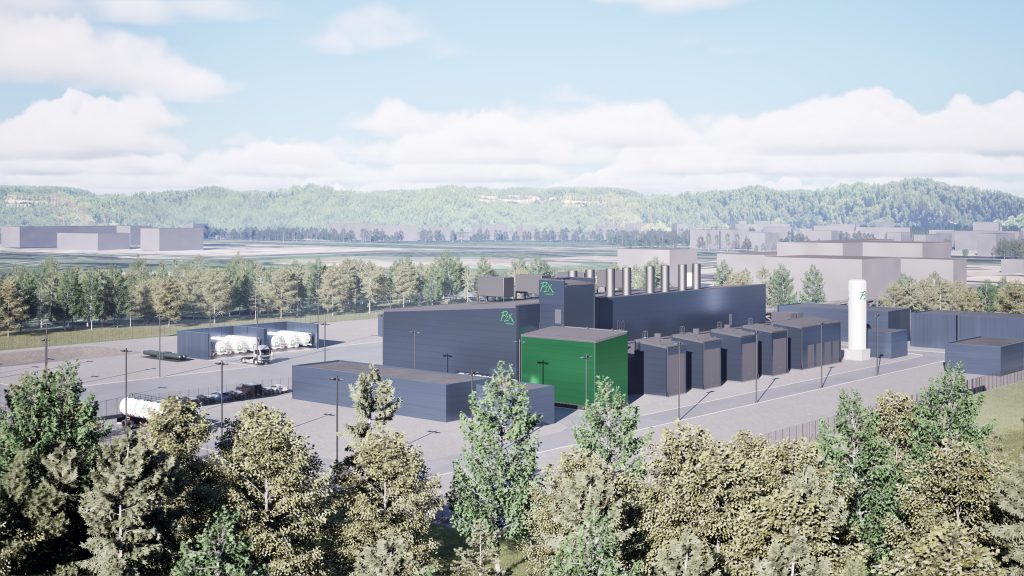 Havainnekuva P2X Solutionsin Joensuun laitoksesta